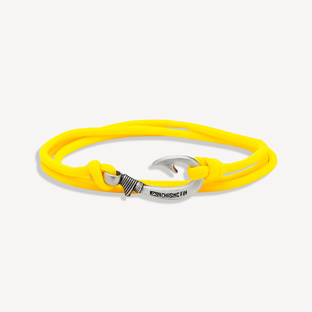 Yellow Fish Hook Bracelet