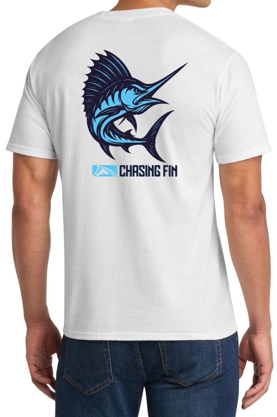 Chasing Fin Thrilling Marlin T-Shirt