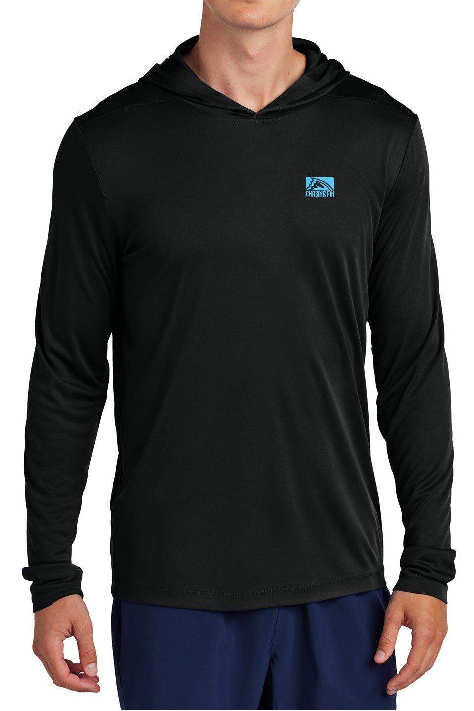 Chasing Fin Limited Edition America's 250th Anniversary Performance Shirt with Hoodie Black
