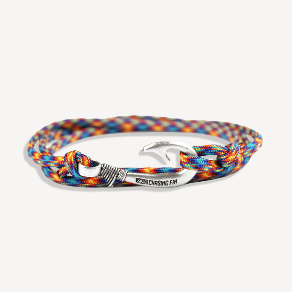 Fire & Ice Fish Hook Bracelet