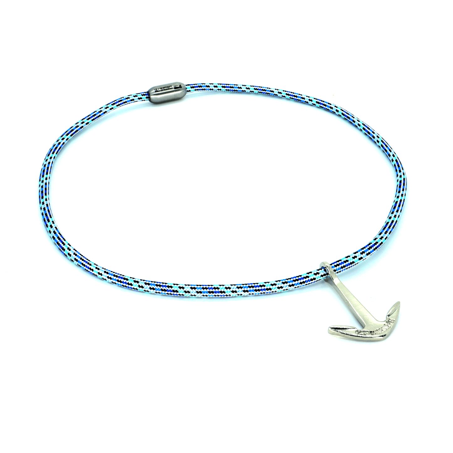 Limited Edition Typhoon Paracord Necklace and Cobra Bracelet with Chasing Fin Anchor
