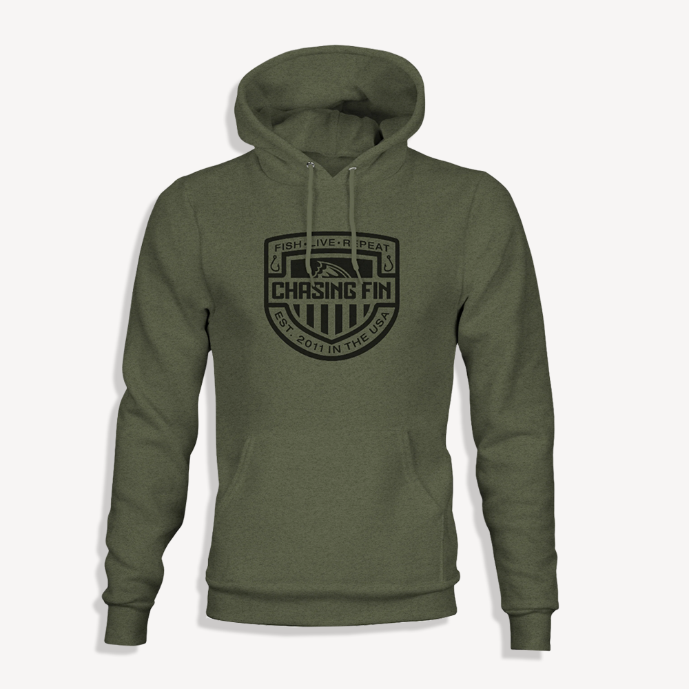 Chasing Fin Shield Pullover Hoodie---COMING SOON