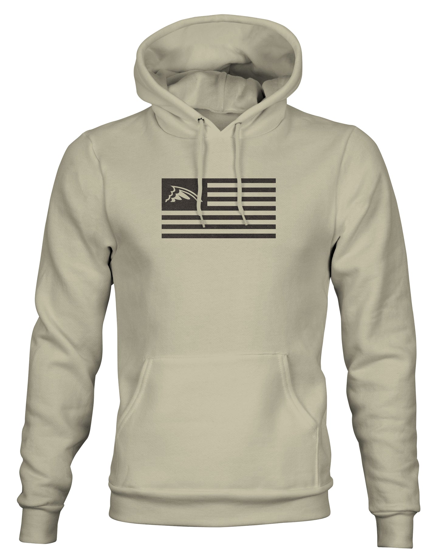 Black Chasing Fin Flag Pullover Hoodie---COMING SOON