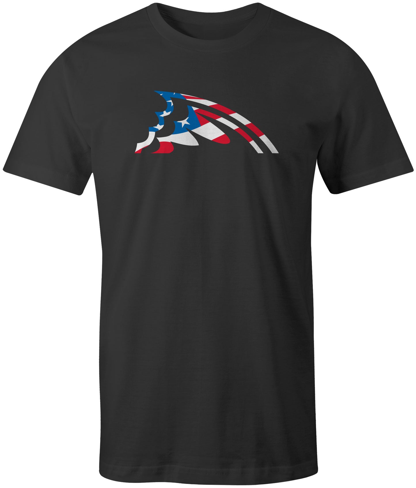 American Fin Flag T-Shirt Front
