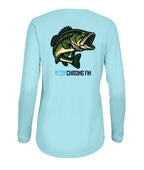 Hooked on Bass Ladies Long Islander Performance Long Sleeve Shirt