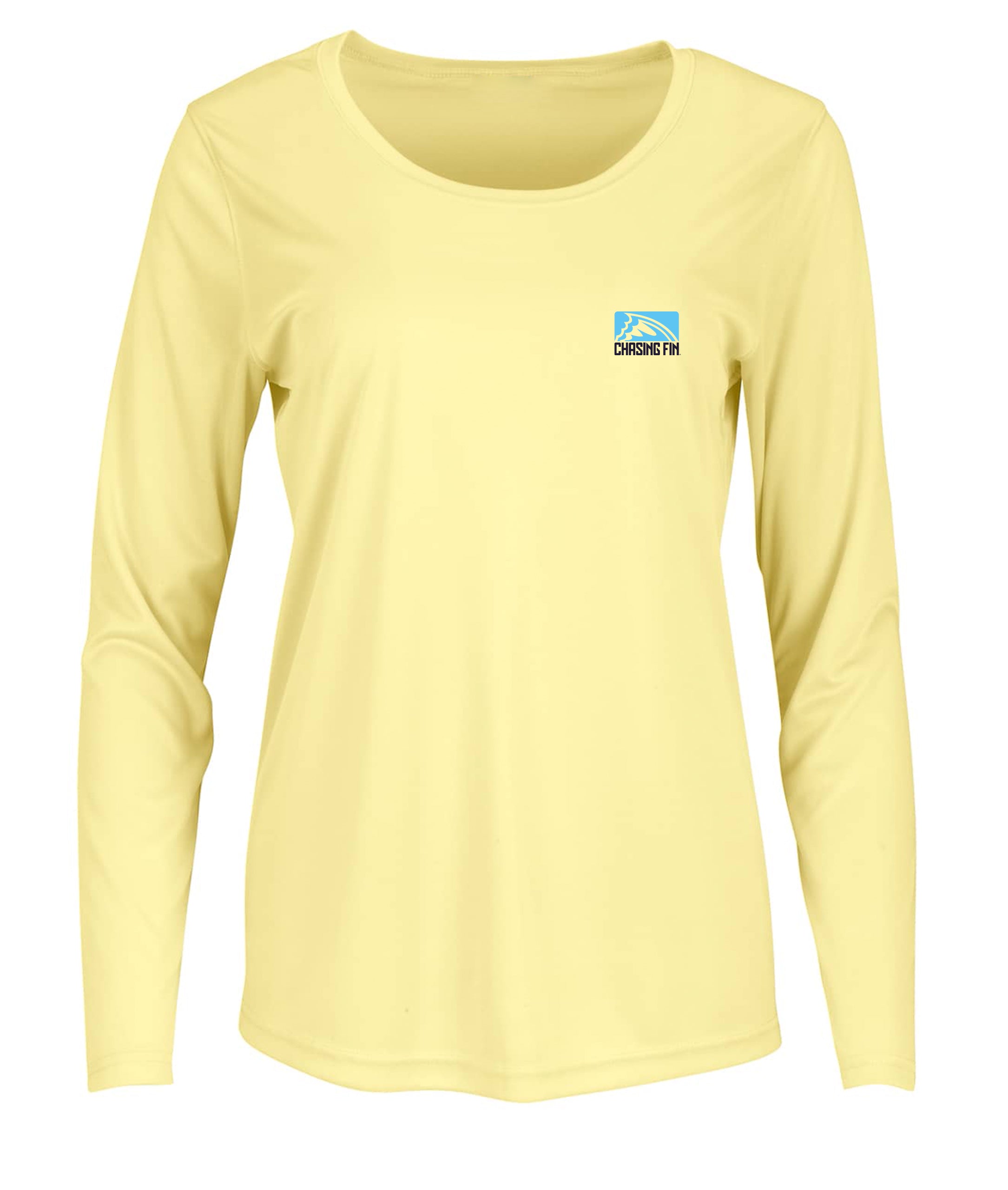 Hooked on Bass Ladies Long Islander Performance Long Sleeve Shirt