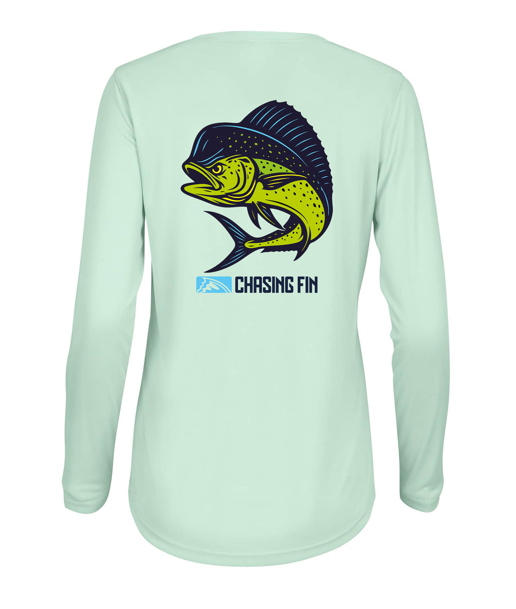 Mahi Mahi Ladies Long Islander Performance Long Sleeve Shirt