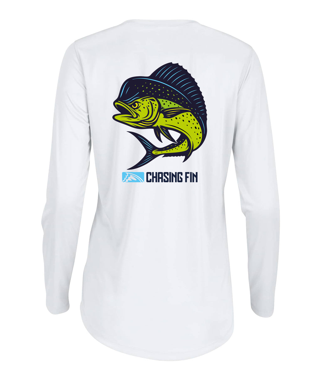 Mahi Mahi Ladies Long Islander Performance Long Sleeve Shirt