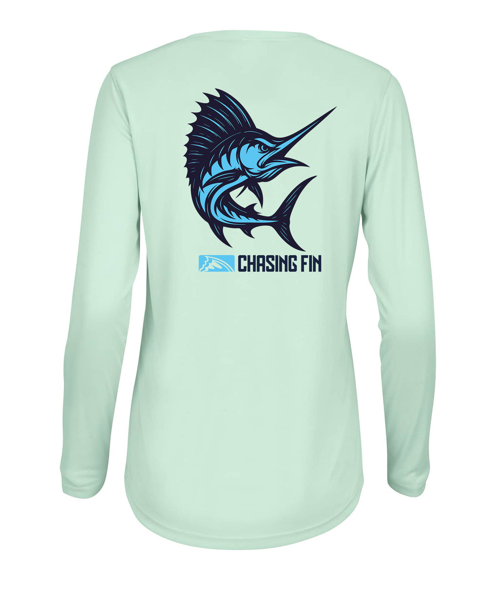 Marlin Ladies Long Islander Performance Long Sleeve Shirt