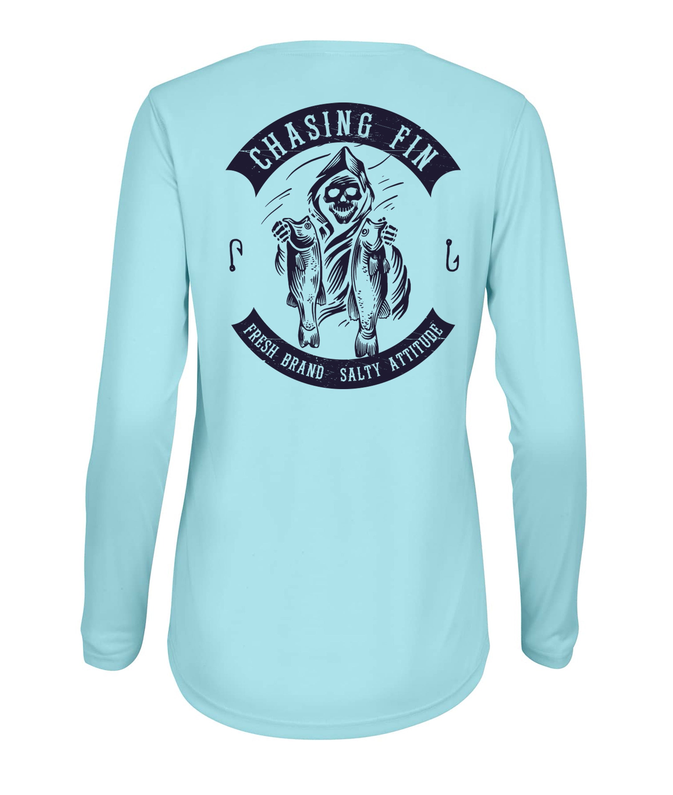 Reaper Freshwater Ladies Long Islander Performance Long Sleeve Shirt