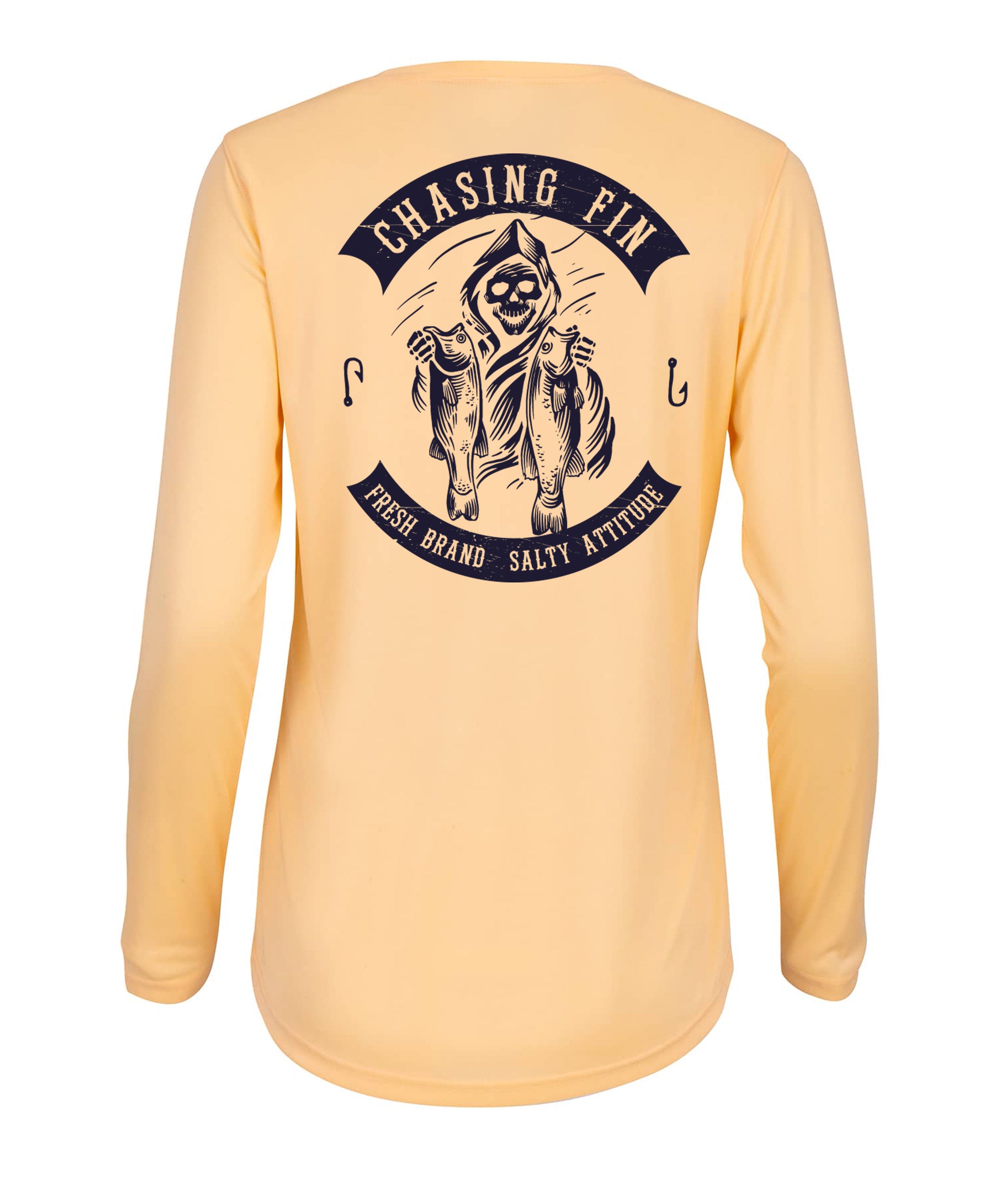 Reaper Freshwater Ladies Long Islander Performance Long Sleeve Shirt