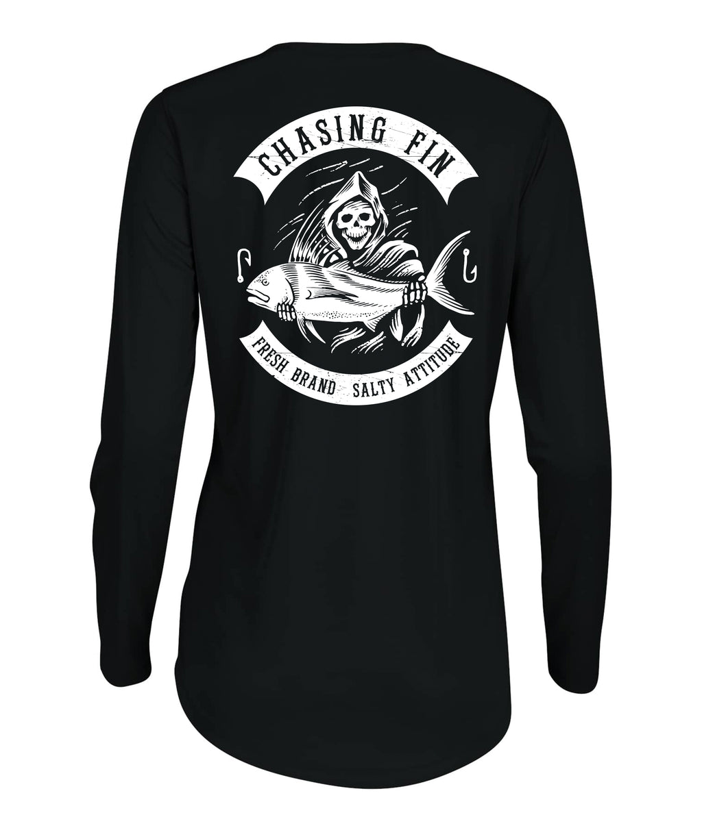 Reaper Saltwater Ladies Long Islander Performance Long Sleeve Shirt