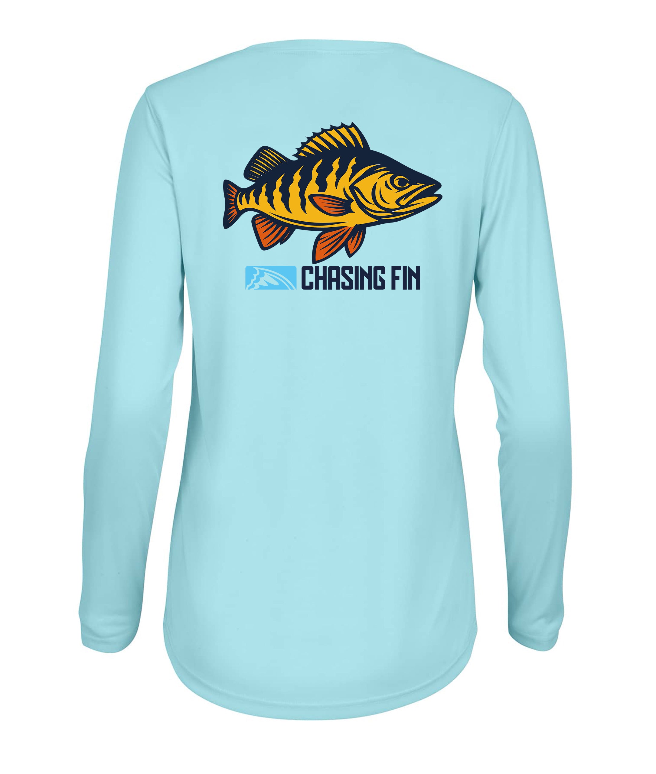 Peacock Bass Ladies Long Islander Performance Long Sleeve Shirt