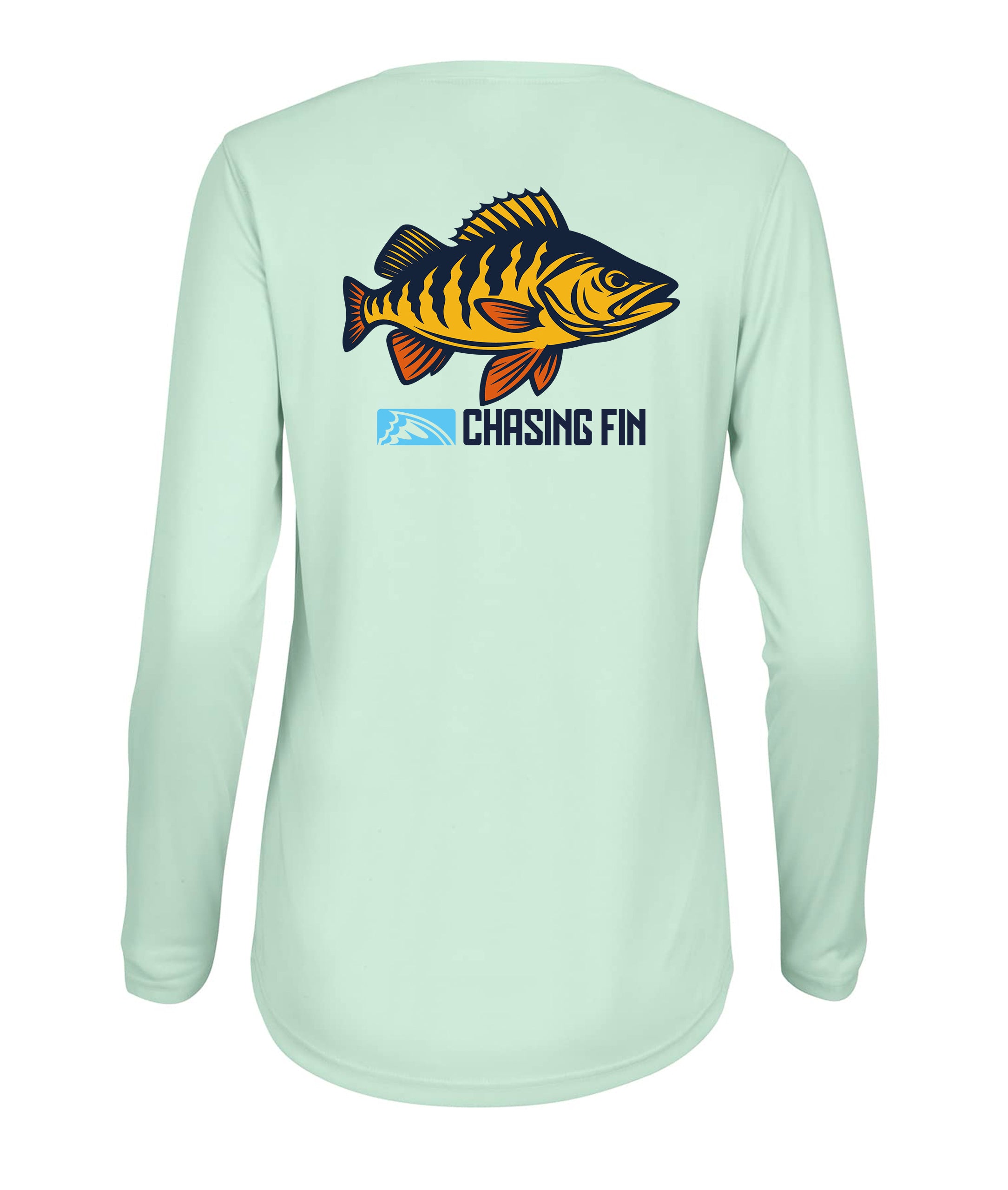 Peacock Bass Ladies Long Islander Performance Long Sleeve Shirt
