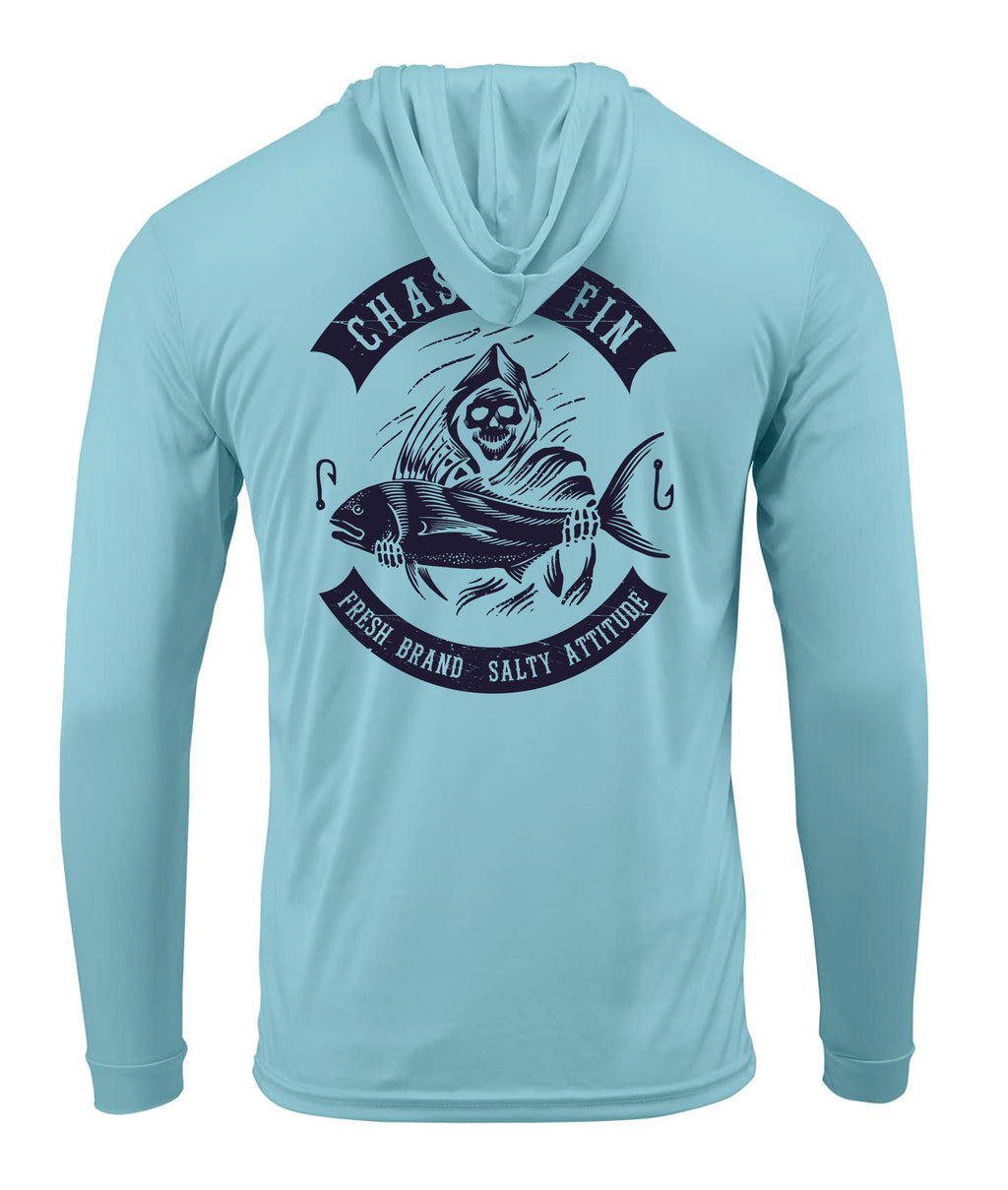 Reaper Saltwater Performance Hoodie - Chasing Fin New Edition