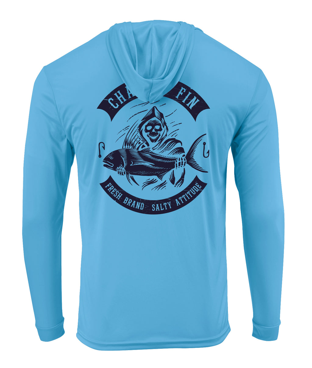 Reaper Saltwater Performance Hoodie - Chasing Fin New Edition
