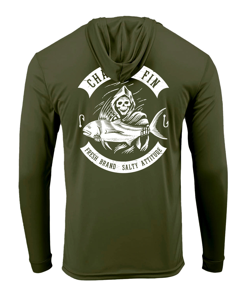 Reaper Saltwater Performance Hoodie - Chasing Fin New Edition