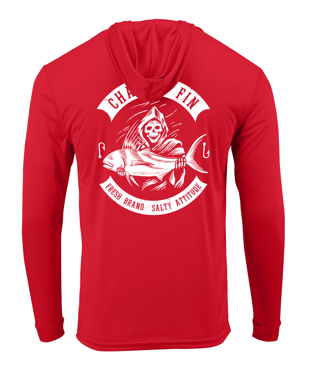 Reaper Saltwater Performance Hoodie - Chasing Fin New Edition