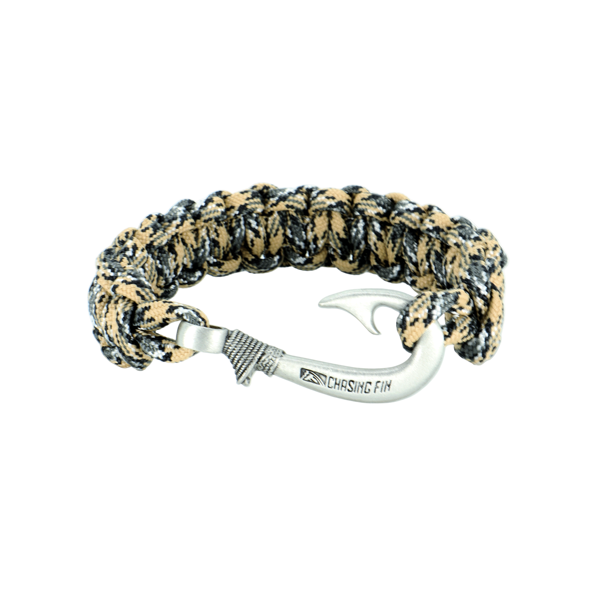 Desert Storm Cobra Braid Fish Hook Bracelet