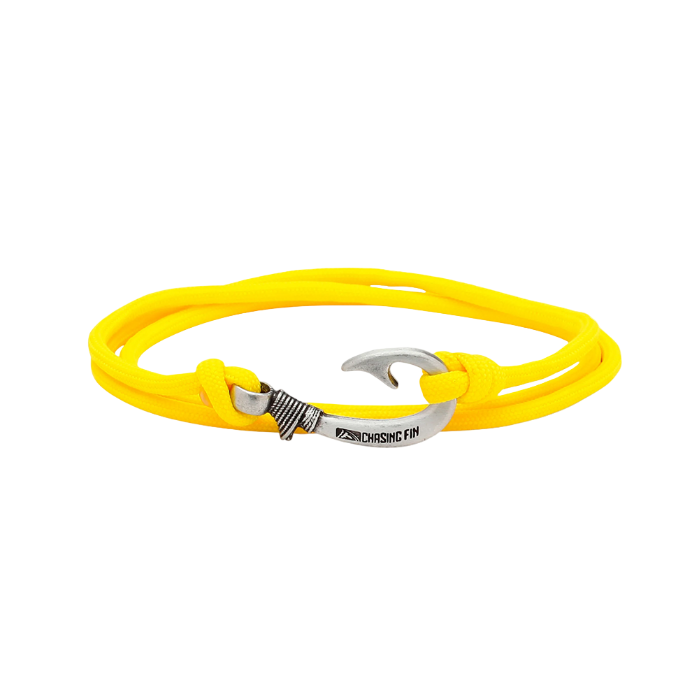 Yellow Fish Hook Bracelet | Anklet