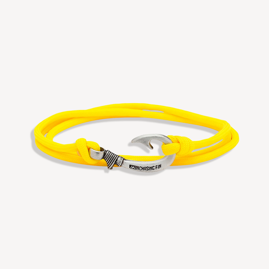 Yellow Fish Hook Bracelet