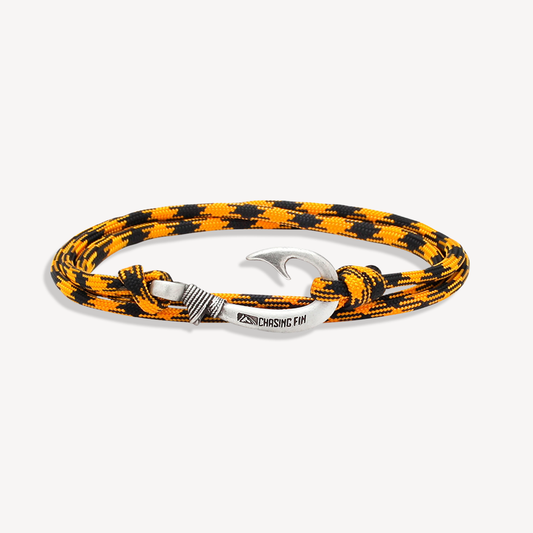 Black & Gold Fish Hook Bracelet