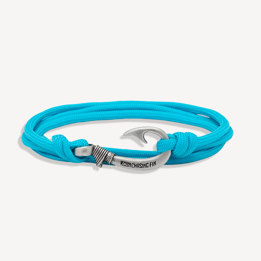 Turquoise Fish Hook Bracelet