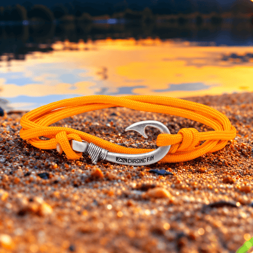 AFG Air Force Goldenrod Fish Hook Bracelet | Anklet