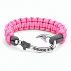 Amethyst 950 Solid Silver Signature Hook Cobra Bracelet – Artisan Legacy™ Black Edition