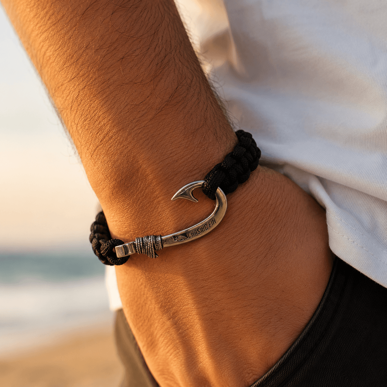 Artisan Legacy Collection 950 Solid Silver Cobra Bracelet – Black Edition