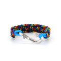 Autism Awareness Braid Fish Hook Bracelet -Glow in the Dark
