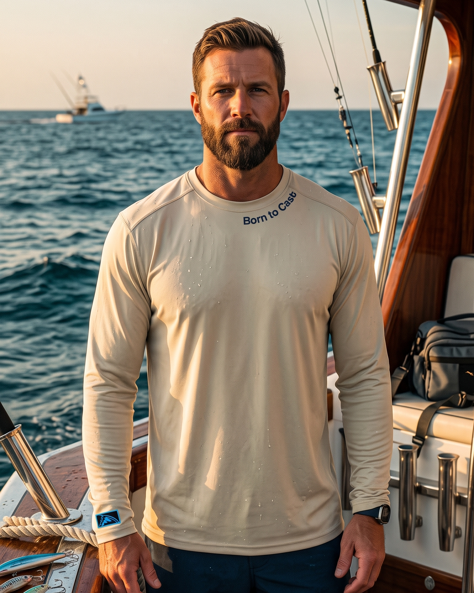 Born to Cast - Long Sleeve Midweight Shirt - Chasing Fin New Collection