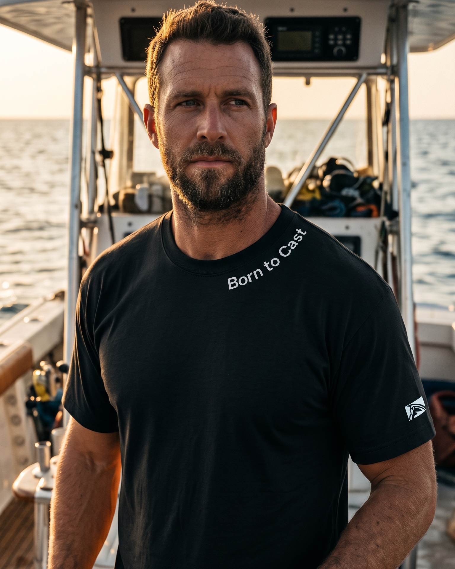 Born to Cast - T-shirt Heavyweight - Chasing Fin New Collection