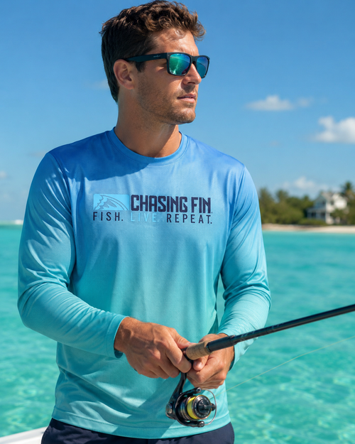 Barbados Chasing Fin Performance two Color Gradient
