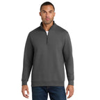 Bass Boss - Fleece 1/4-Zip Pullover Sweatshirt | Unisex Cotton Blend Quarter Zip - Chasing Fin New Collection