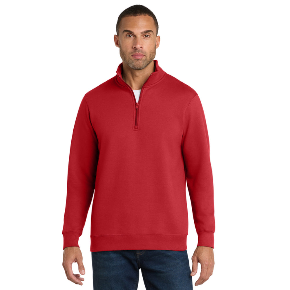 Bass Boss - Fleece 1/4-Zip Pullover Sweatshirt | Unisex Cotton Blend Quarter Zip - Chasing Fin New Collection