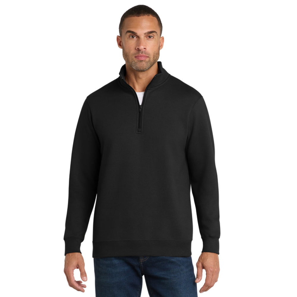 Born to Cast - Fleece 1/4-Zip Pullover Sweatshirt | Unisex Cotton Blend Quarter Zip - Chasing Fin New Collection