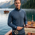 Bass Boss Performance Quarter Zip Pullover | UPF 50+ Outdoor
