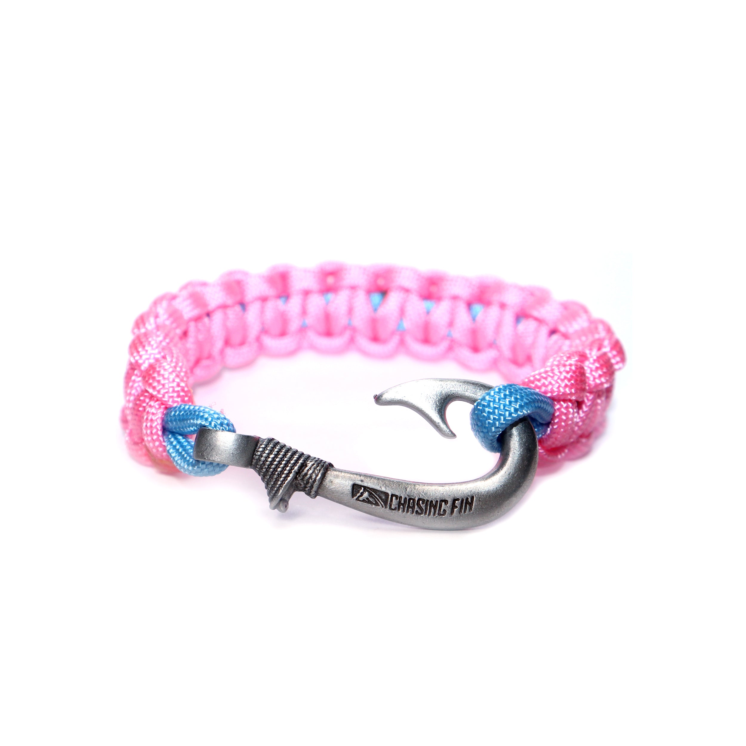 Beachy Bling Cobra Braid Fish Hook Bracelet

