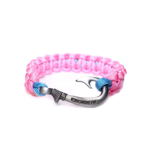 Beachy Bling Cobra Braid Fish Hook Bracelet

