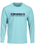 Catch the Rainbow Trout Performance Long Sleeve Shirt - Chasing Fin New Edition

