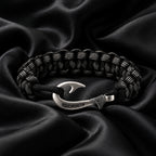 Black Diamond Cobra – 550 Paracord Fish Hook Bracelet