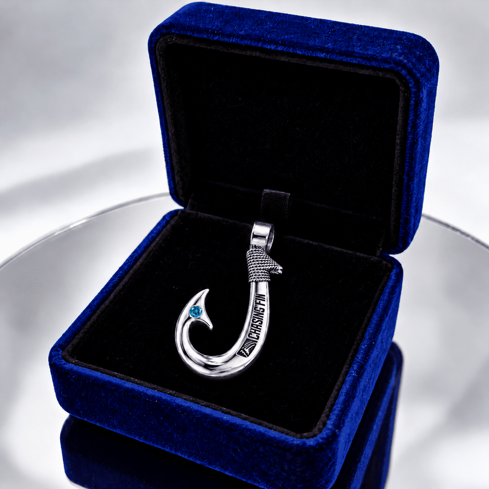 Tanzanite 950 Solid Silver Signature Hook - Artisan Legacy™