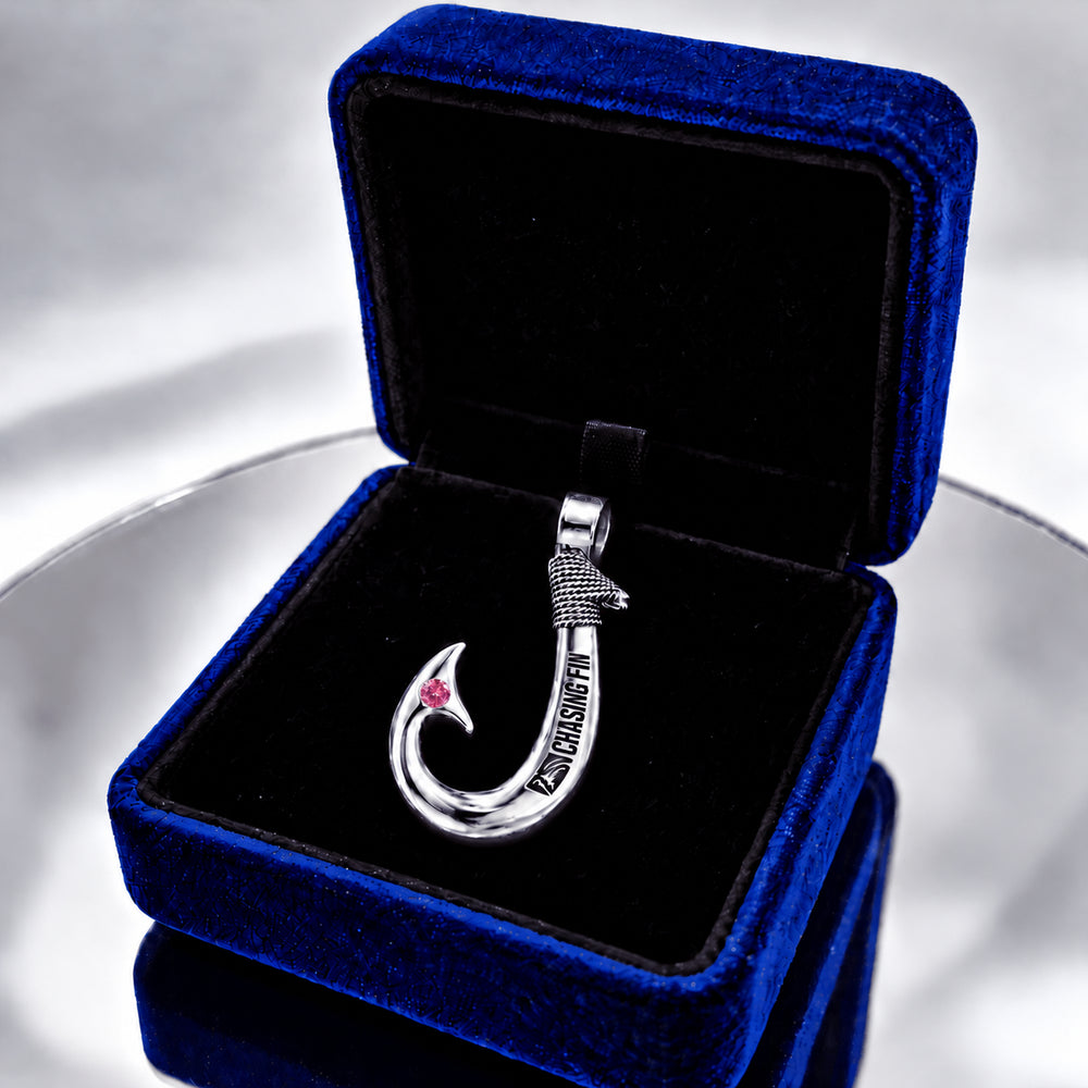 Ruby 950 Solid Silver Signature Hook - Artisan Legacy™