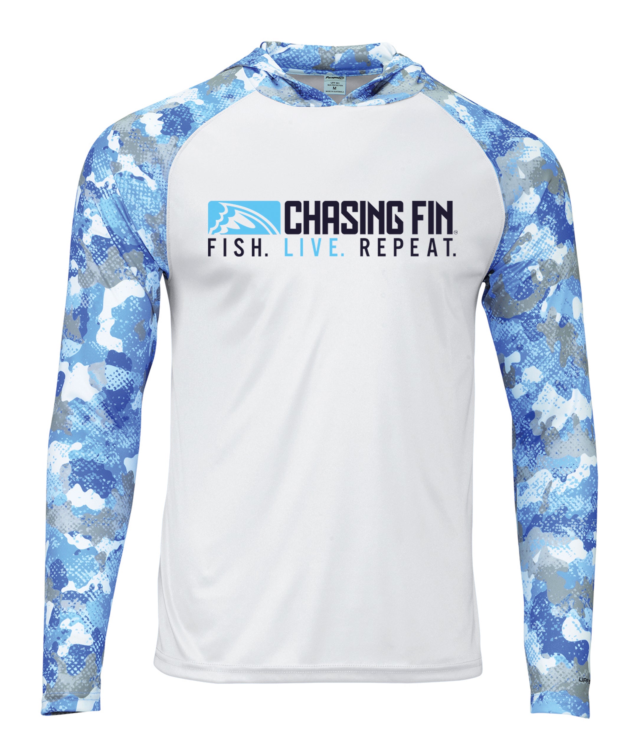 Chasing Fin / FISH. LIVE. REPEAT Tortuga Mangrove Camo Hoodie
