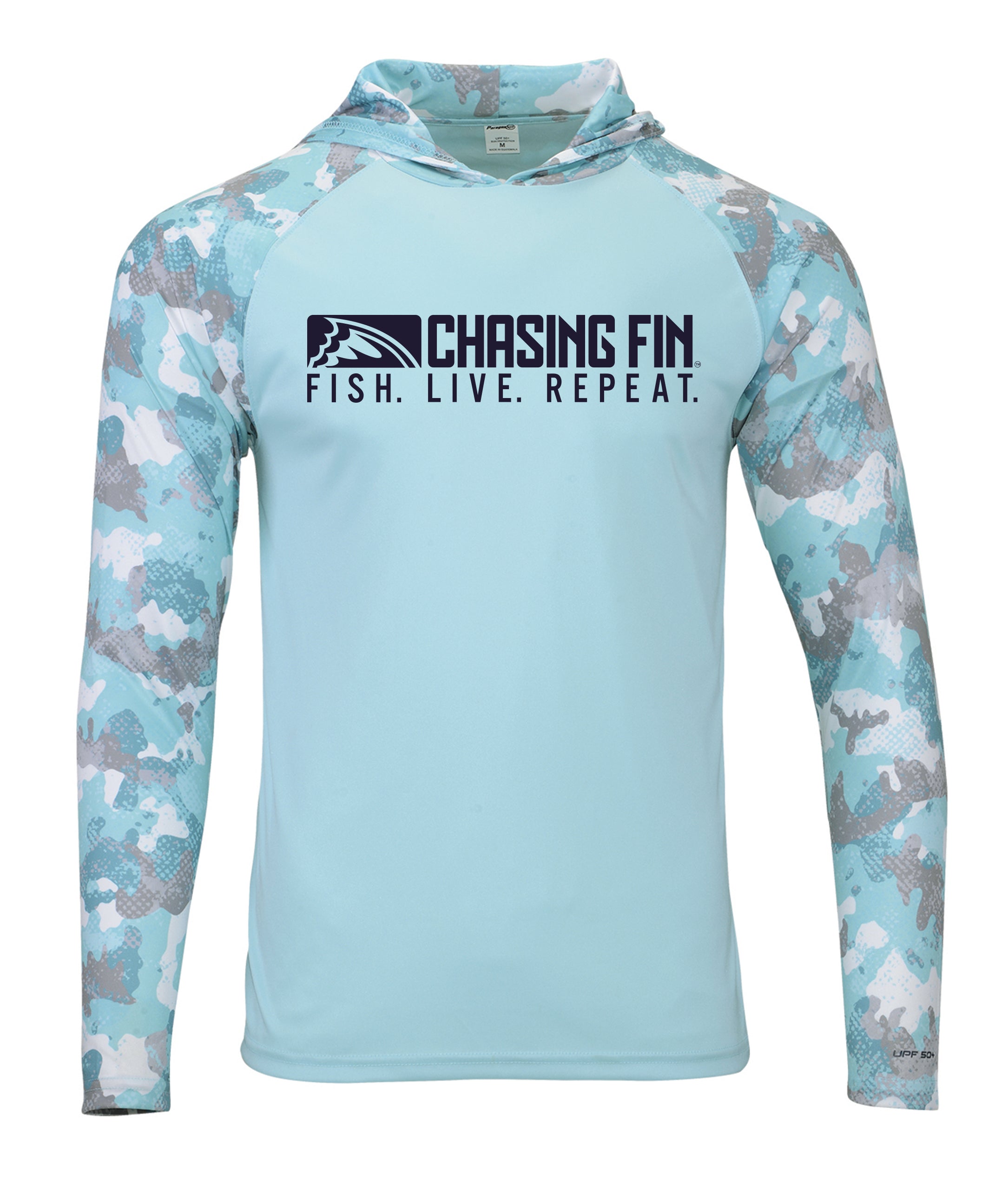 Chasing Fin / FISH. LIVE. REPEAT Tortuga Mangrove Camo Hoodie

