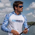 Chasing Fin / FISH. LIVE. REPEAT Tortuga Mangrove Camo Hoodie