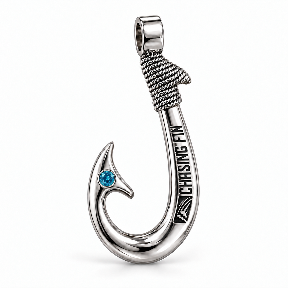 Tanzanite 950 Solid Silver Signature Hook - Artisan Legacy™