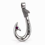 Moonstone 950 Solid Silver Signature Hook - Artisan Legacy™
