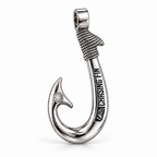 Lab-Grown Diamond 950 Solid Silver Signature Hook - Artisan Legacy™